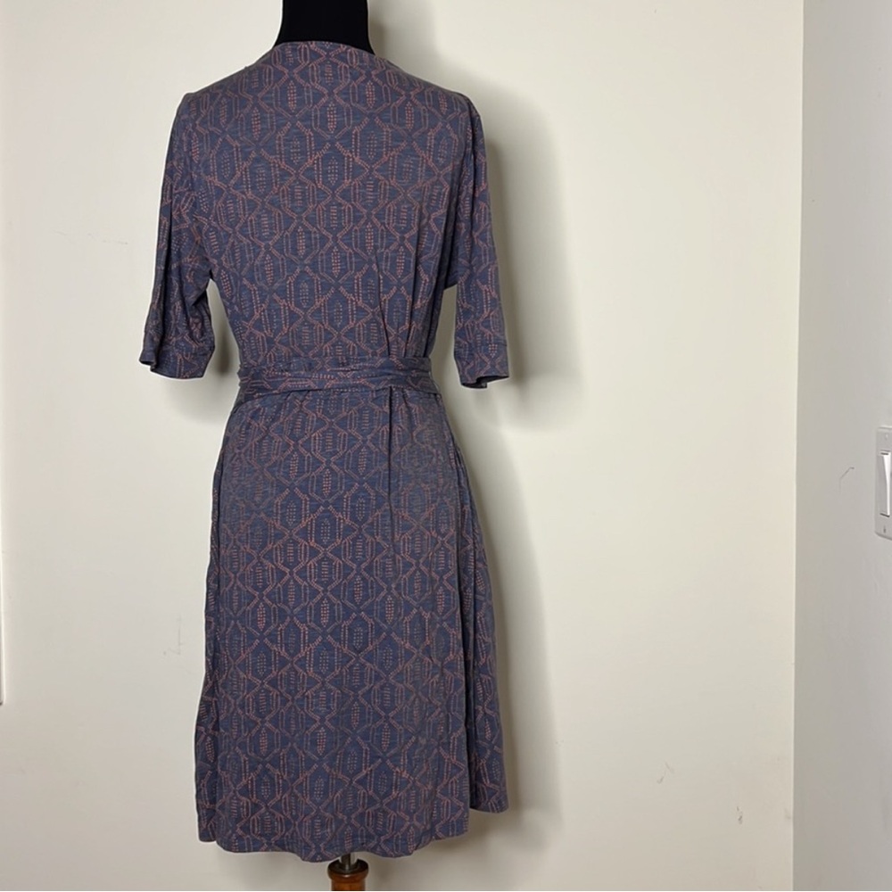TOAD & CO Eco Cue Wrap Dress M - Picture 7 of 8